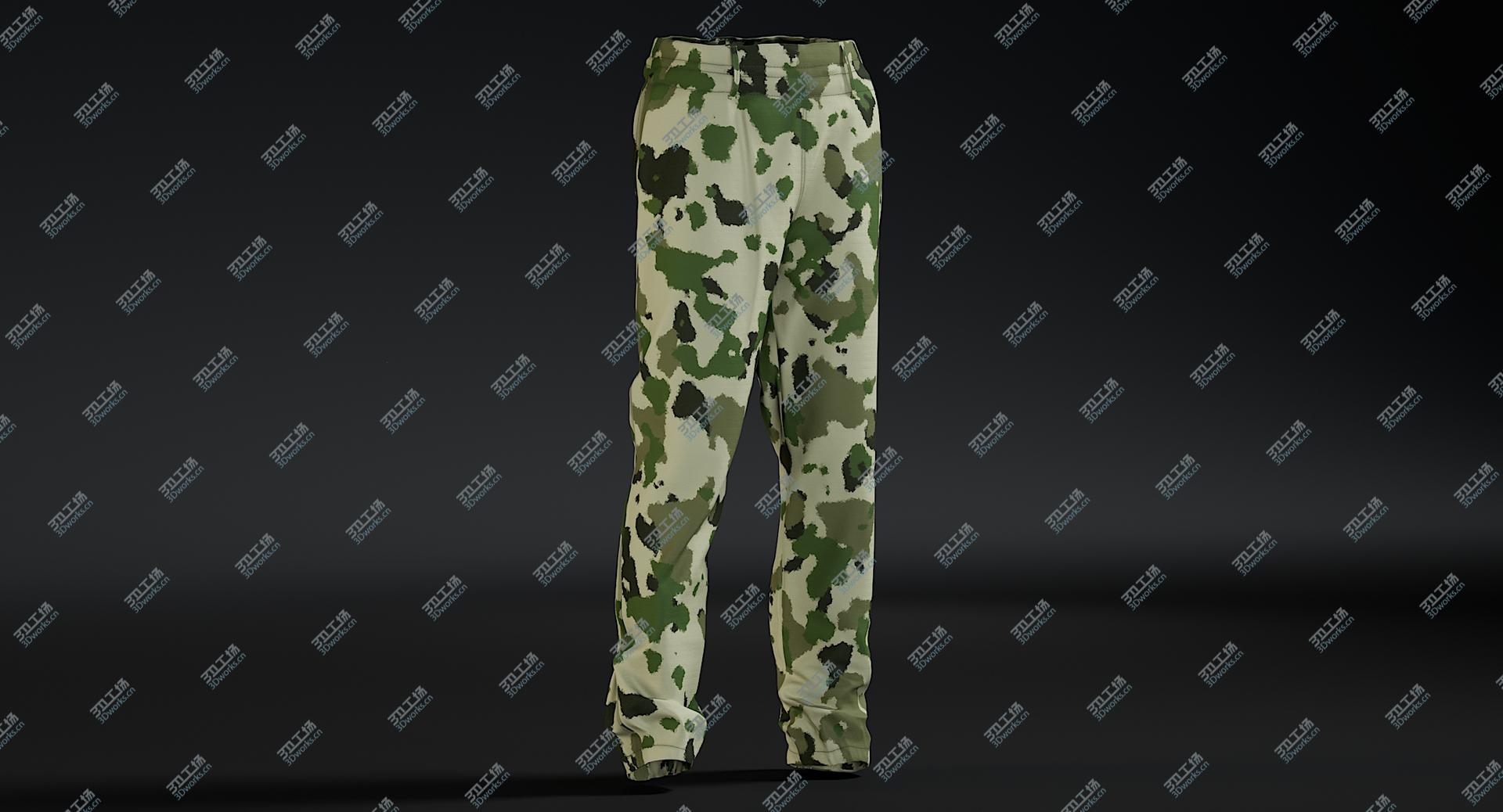 images/goods_img/2021040231/Military Green Pants 3D model/5.jpg